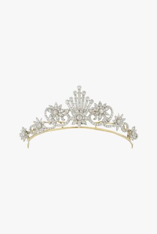 Mid-20th century diamond-set tiara