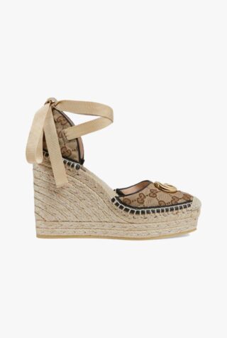 Gucci double G wedge sandals
