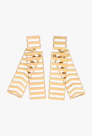 Vintage earrings in rose gold