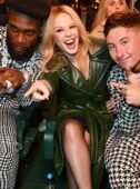 burna boy, kylie minogue and barry keoghan at burberry lfw ss24