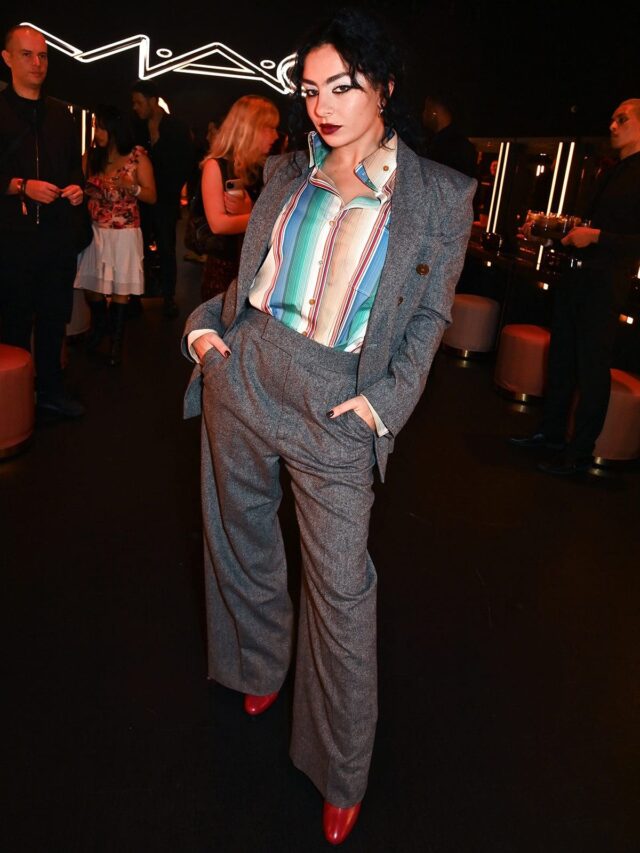 Charli XCX at the Mac Studio Radiance Face Show