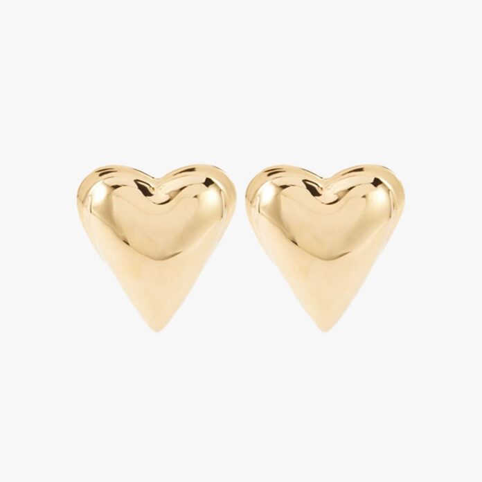 Alaïa heart earrings
