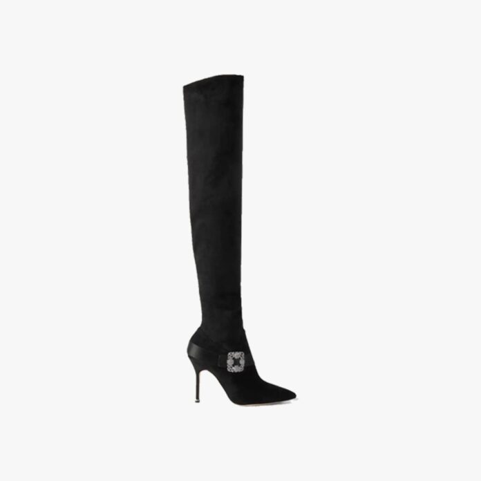 Manolo Blahnik knee-high boots