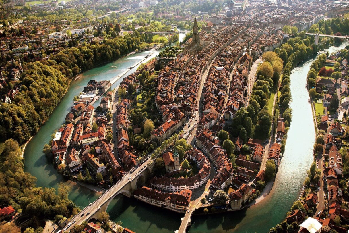 Bern's Old City, which is ringed by the River Aare