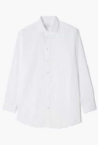 John Lewis Non-Iron Twill Regular Fit Single Cuff Shirt holiday clothes for men