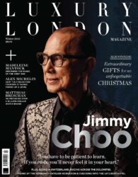 Luxury London Magazine front cover winter 23 issue