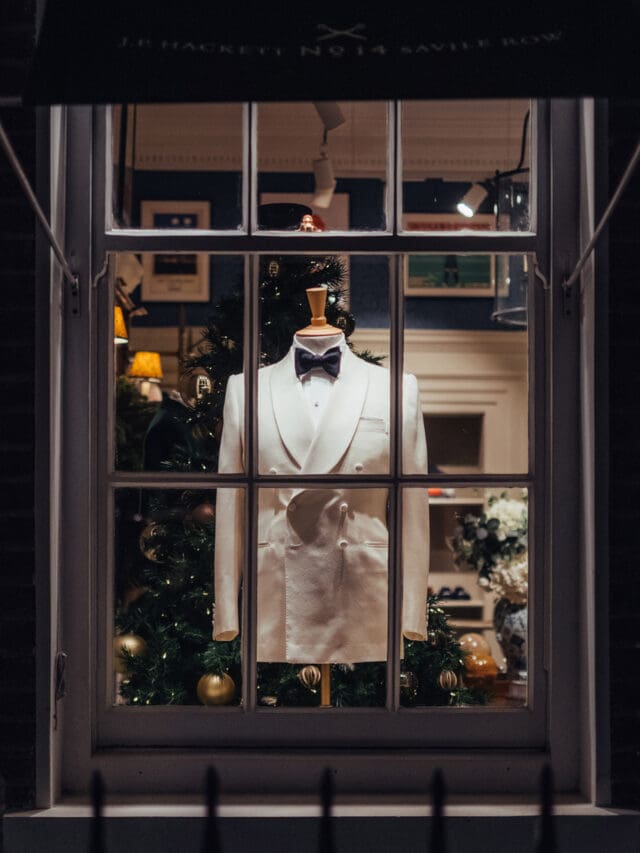 savile row christmas lights
