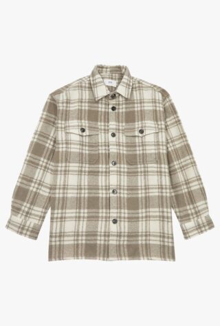 Ami Paris checked overshirt