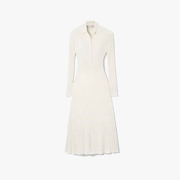 Gabriela Hearst Ardor ribbed cashmere and silk-blend midi dress
