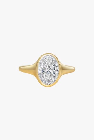 Lylie Minerva solitaire engagement ring