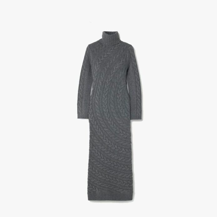 Max Mara cable-knit maxi dress