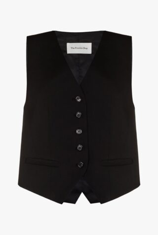 The Frankie Shop Gelso single-breasted waistcoat