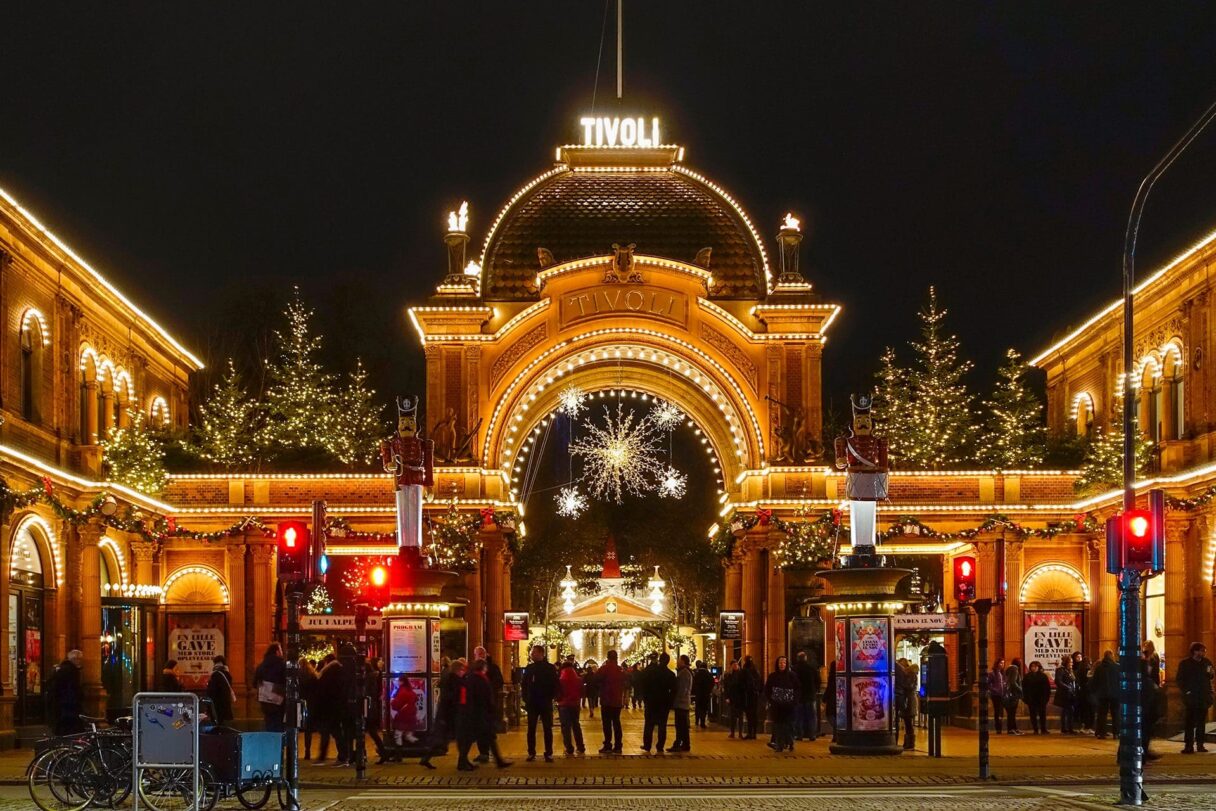 tivoli gardens christmas market copenhagen