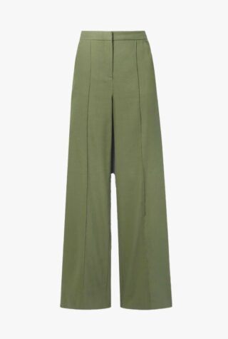 Veronica Beard Noda linen-blend trousers