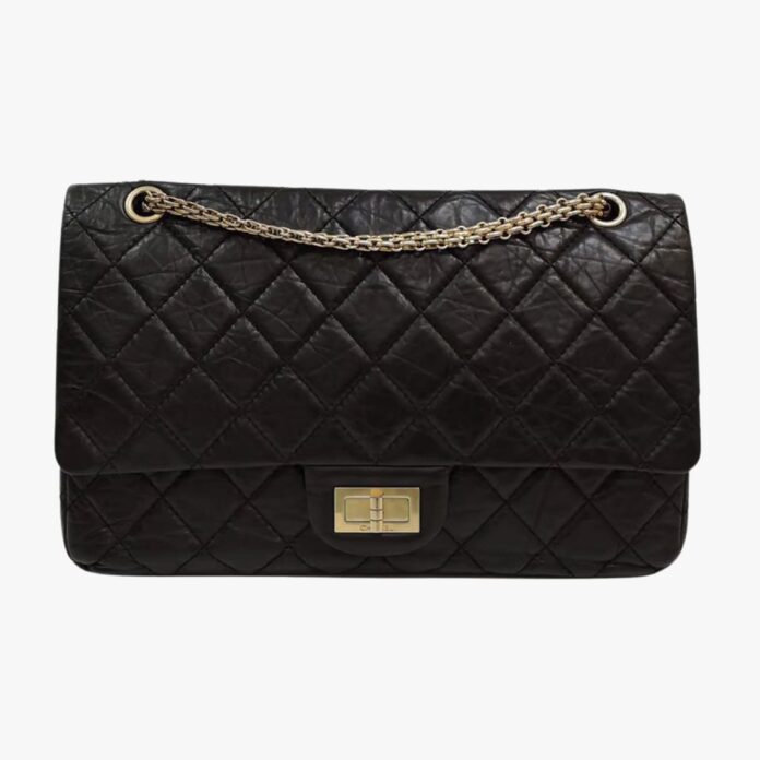 chanel 2.55 leather bag