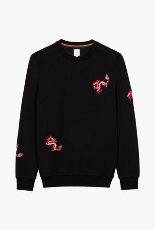 Paul Smith Year of the Dragon embroidered sweatshirt