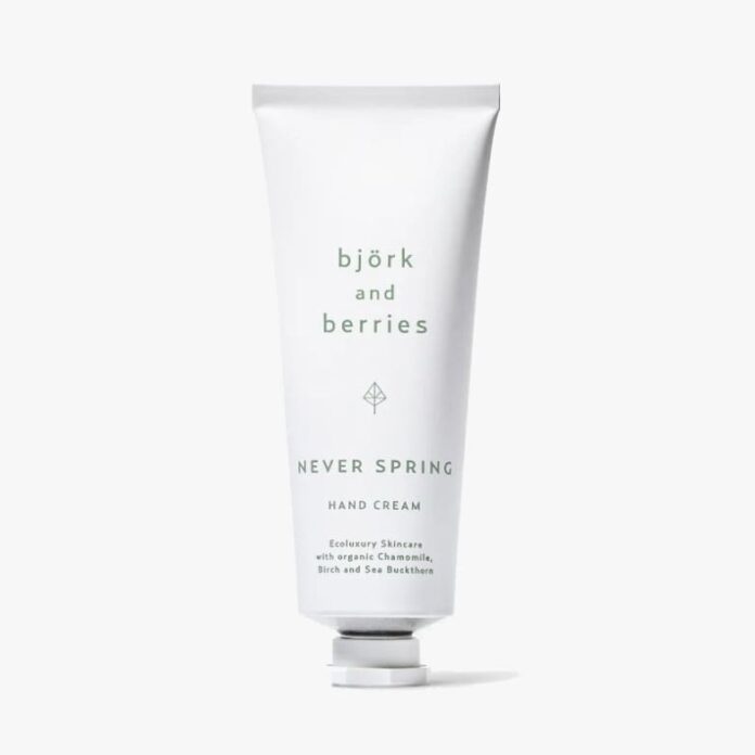 Bjork and Berries Never Spring handcream