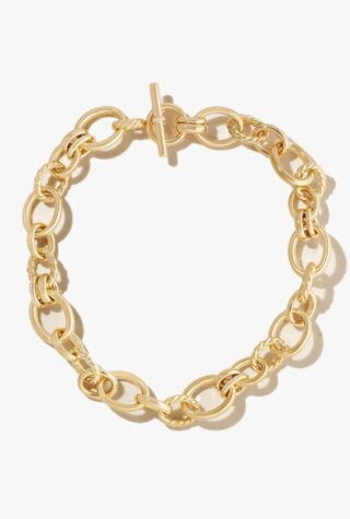David Yurman DY Mercer 18-karat gold diamond necklace