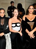 celebrities at london fashion week aw24