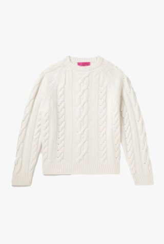 The Elder Statesman cable-knit cashmere and cotton-blend jumper
