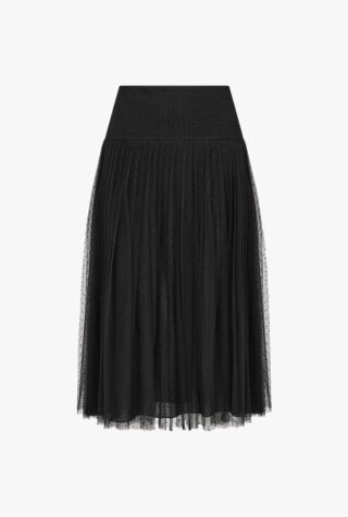 Dior mid-length pleated skirt