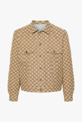 Gucci GG-canvas reversible denim jacket