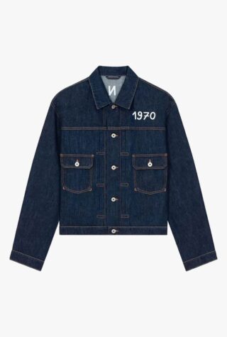 Kenzo Year of the Dragon embroidered denim jacket