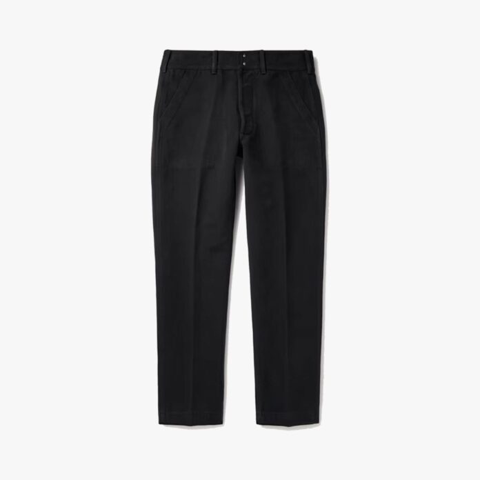 Tom Ford straight leg cotton-twill trousers