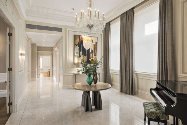 mayfair apartment lobby