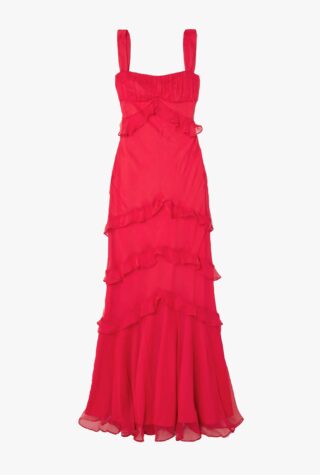 Saloni Chandra ruffled maxi dress