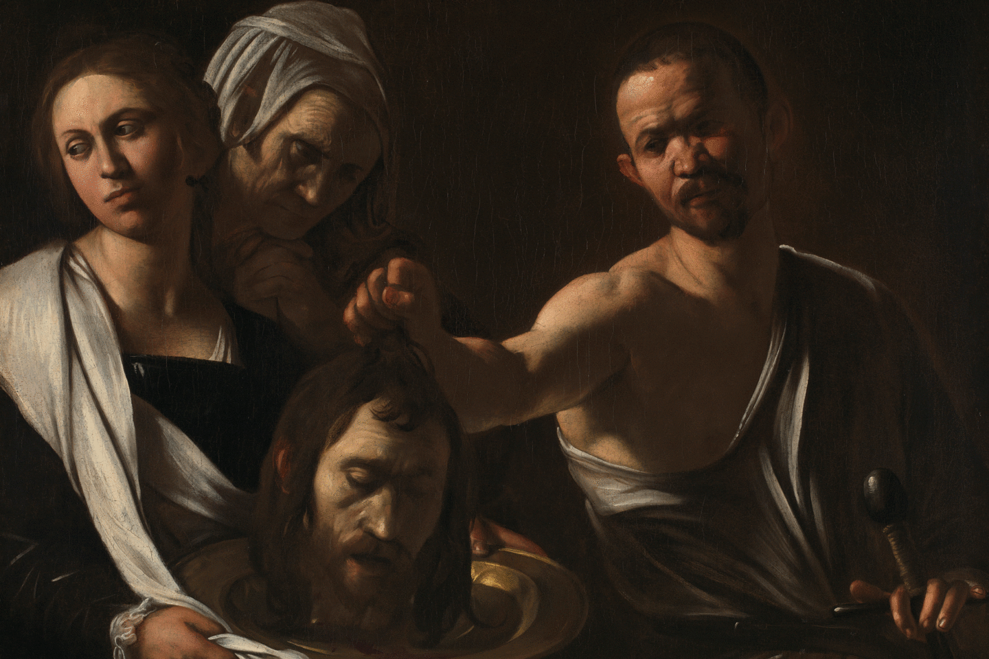 the last caravaggio Salome Receives the Head of John the Baptist