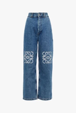 Loewe anagram straight-leg jeans