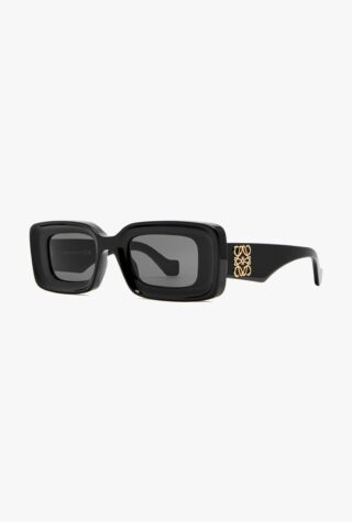 Loewe rectangle-frame sunglasses harvey nichols event dressing