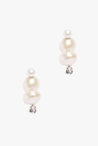 Simone Rocha pearl drop earrings harvey nichols event dressing