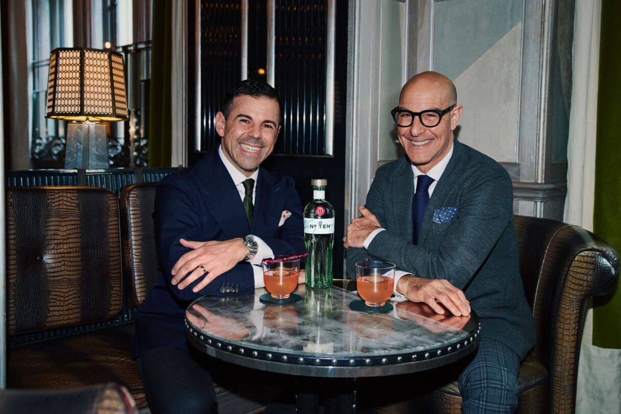 stanley tucci and ago perrone