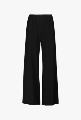 The Row Gala high-rise wide-leg cady trousers