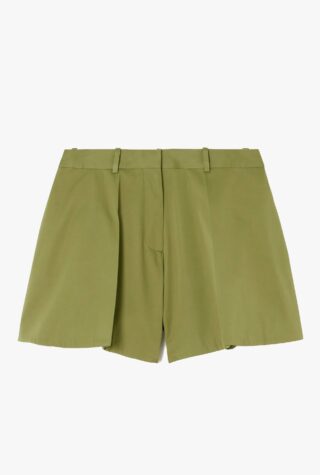Loewe pleated sateen shorts