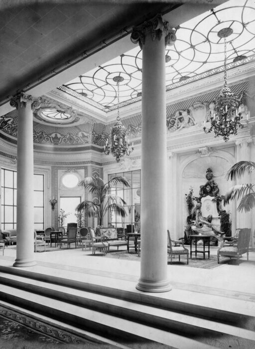The Palm Court in 1906