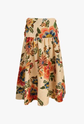 linen style farm rio skirt