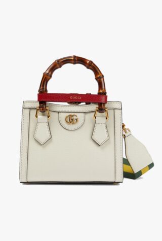 Gucci Diana mini leather tote bag