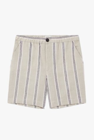 Oliver Spencer Osborne striped linen shorts