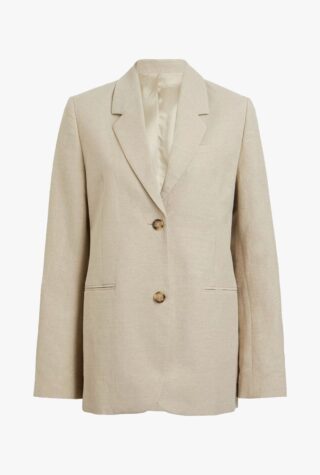Toteme linen tailored suit jacket