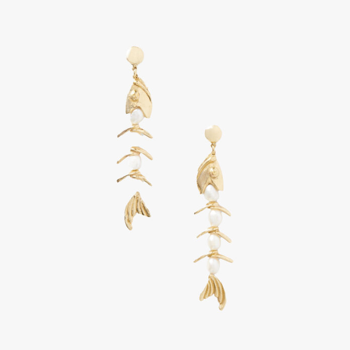Alémais Calypso pearl drop earrings