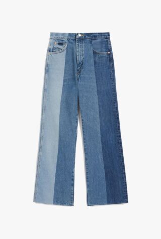 ELV Denim Contrast denim flare jeans