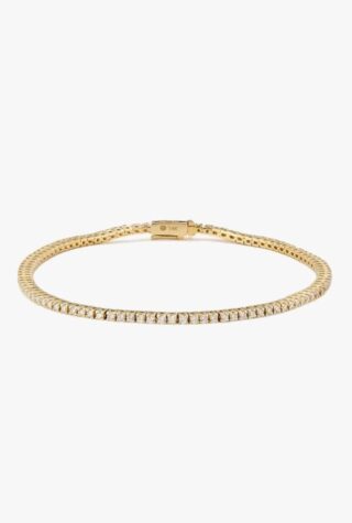 Mejuri diamond tennis bracelet