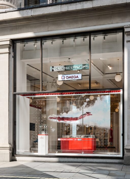 Omega x Olympics pop-up at Selfridges