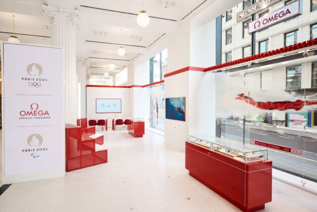 Omega x Olympics pop-up at Selfridges