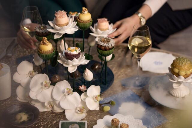 Four Seasons Park Lane white lotus afternoon tea