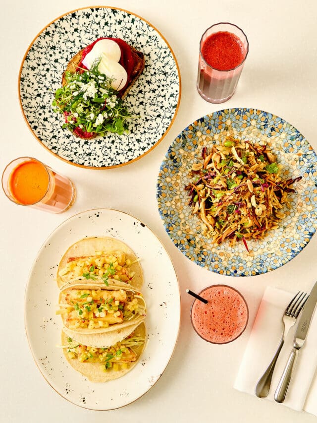 Harvey Nichols summer glow menu