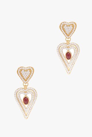 Soru Jewellery Amore drop earrings